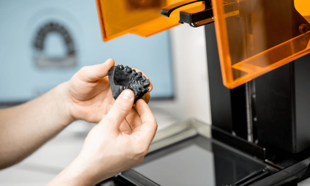 3d printing in dental lab
